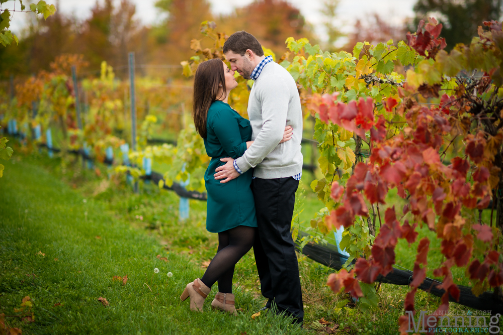 winery engagement photos