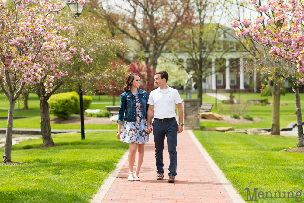 Mount Union University engagement photos