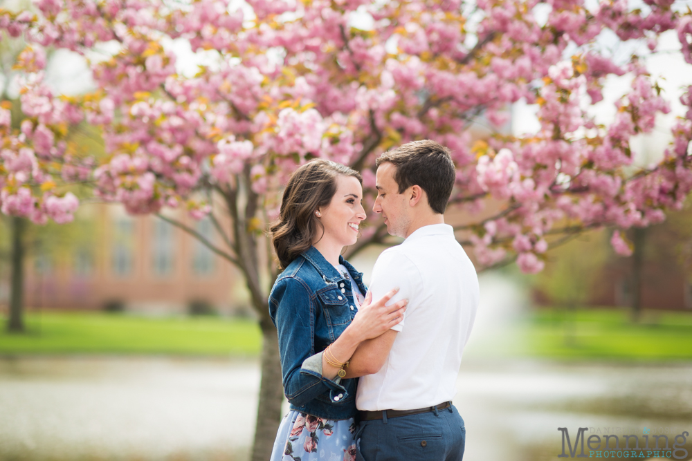 Mount Union University engagement photos