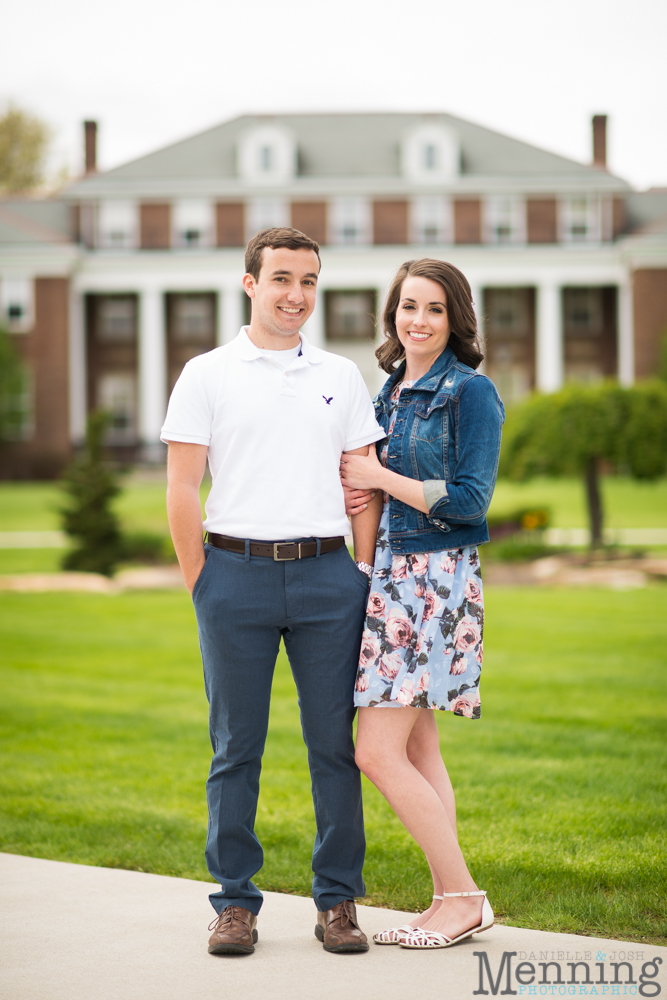 Mount Union University engagement photos