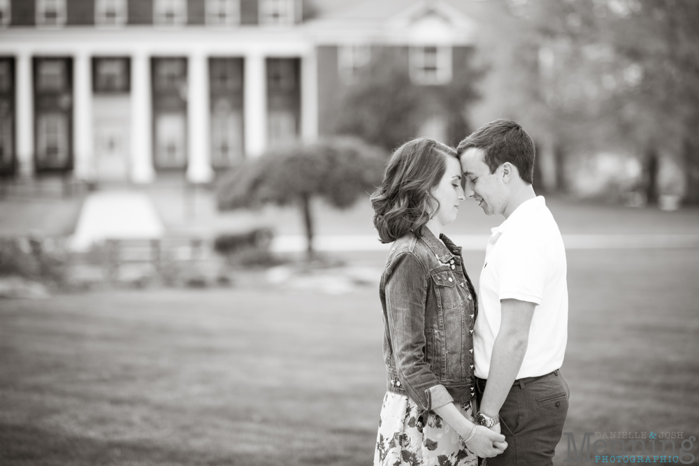 Mount Union University engagement photos