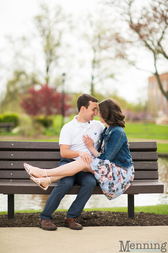 Mount Union University engagement photos