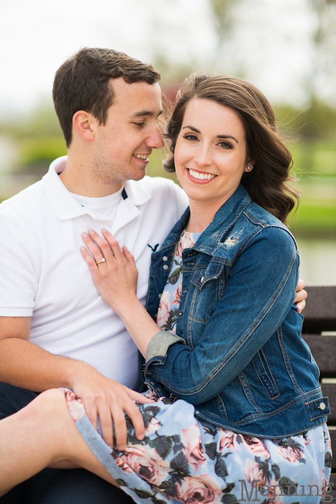 Mount Union University engagement photos