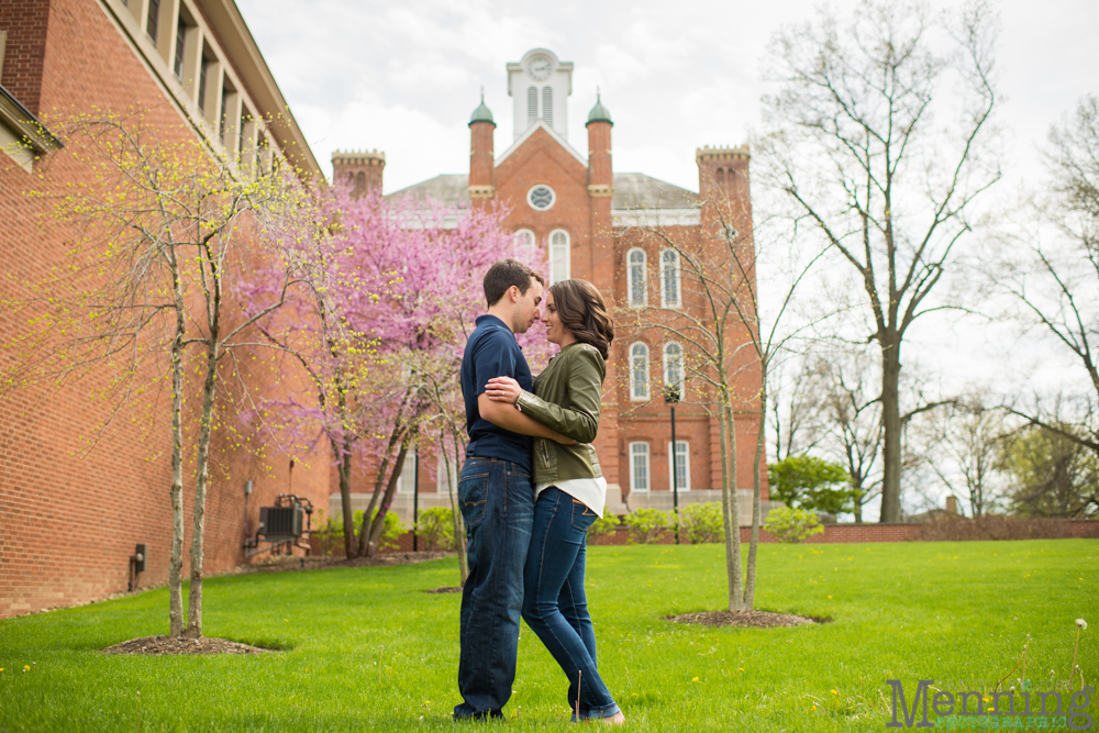 Mount Union University engagement photos