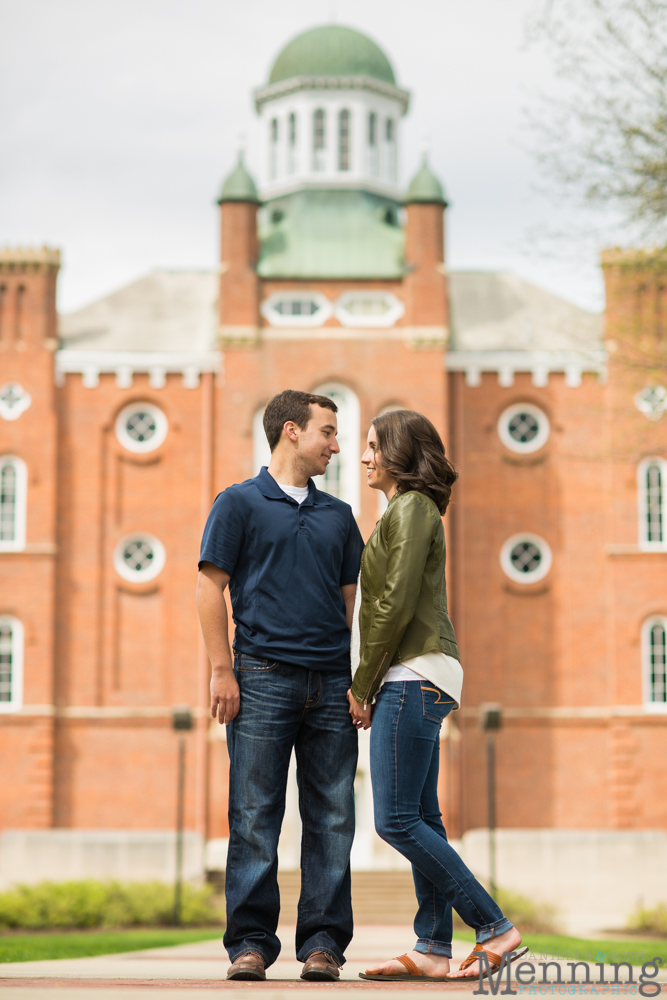 Mount Union University engagement photos