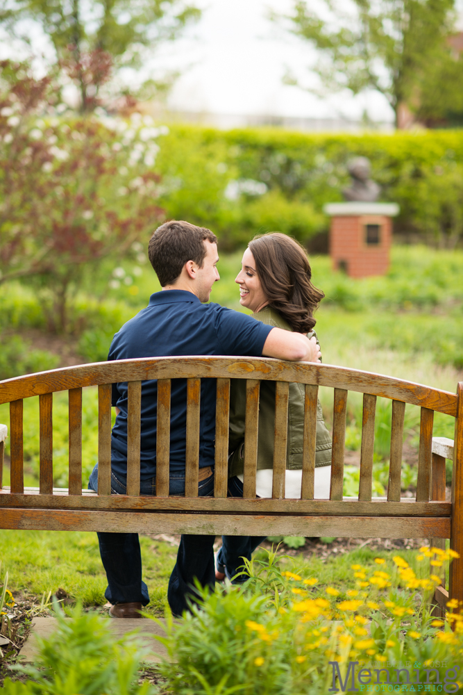 Mount Union University engagement photos