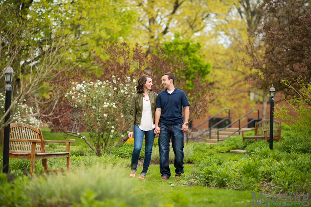 Mount Union University engagement photos