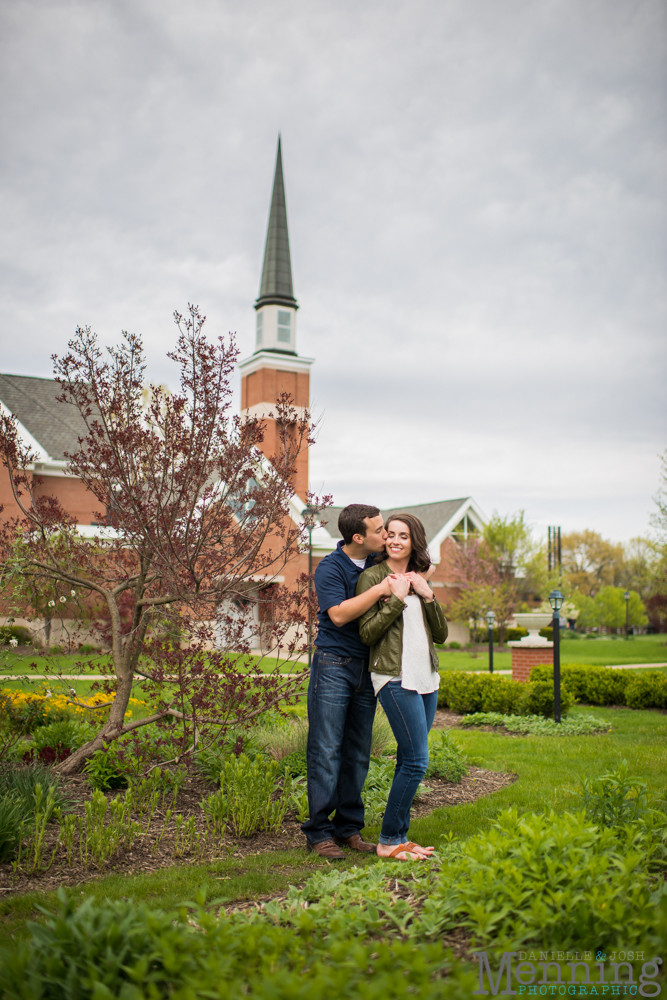 Mount Union University engagement photos