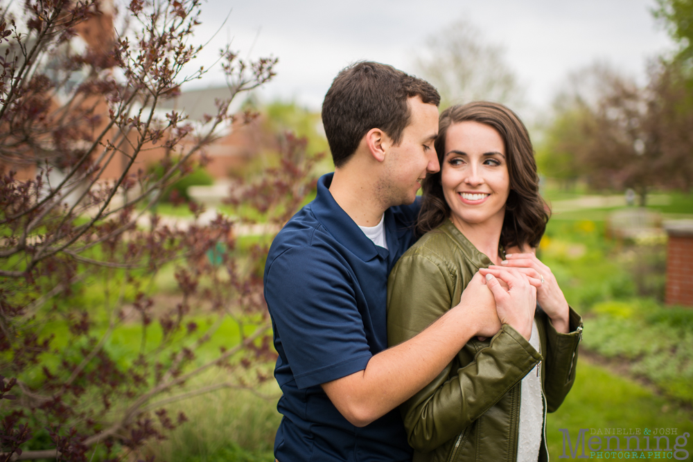 Mount Union University engagement photos