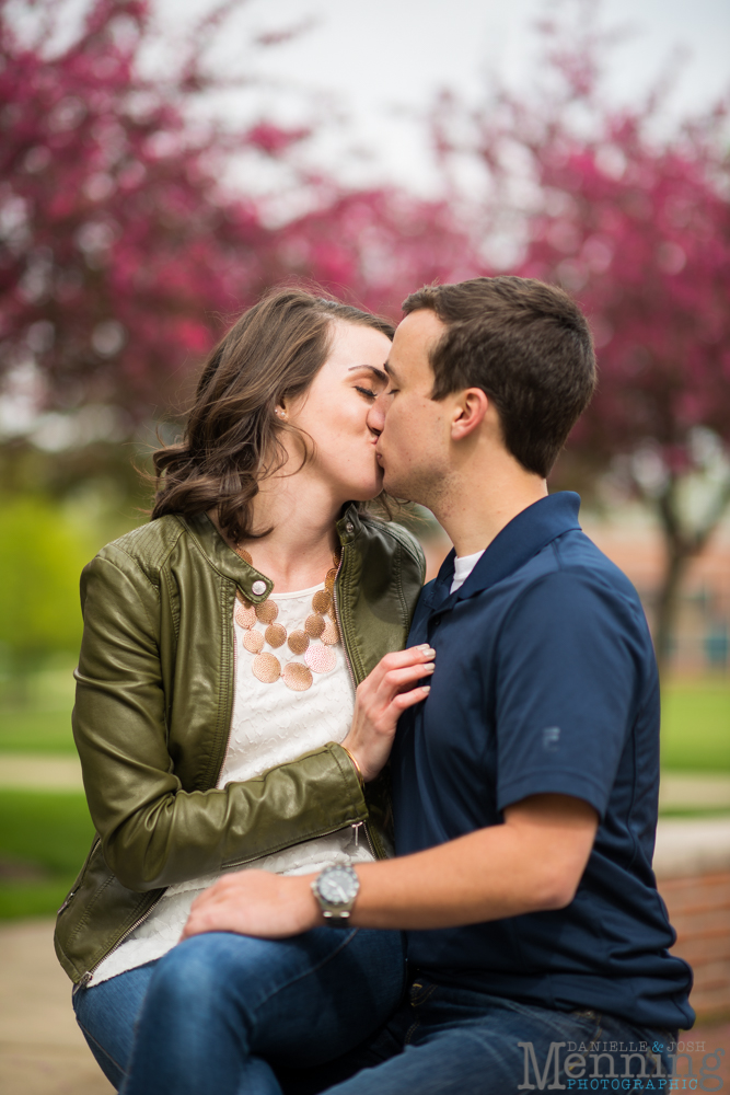 Mount Union University engagement photos