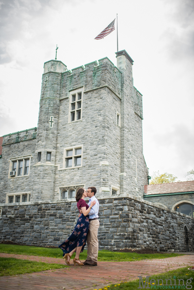 Mount Union University engagement photos