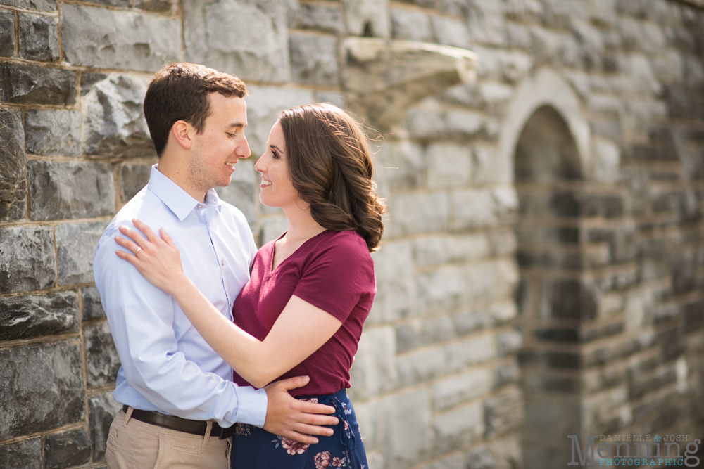 Mount Union University engagement photos