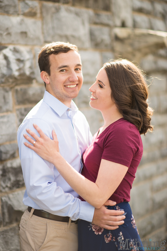 Mount Union University engagement photos