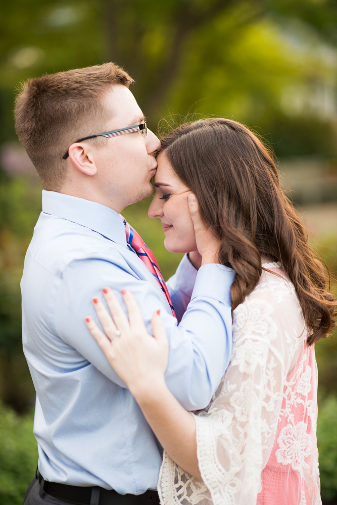 Youngstown engagement photos in Mill Creek Park