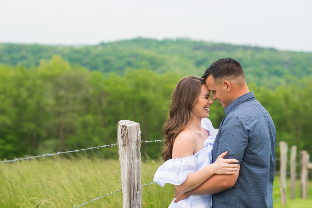 country engagement photos