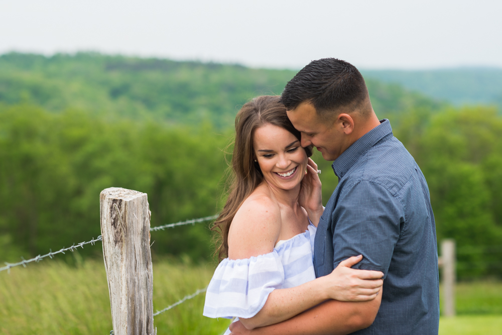 country engagement photos