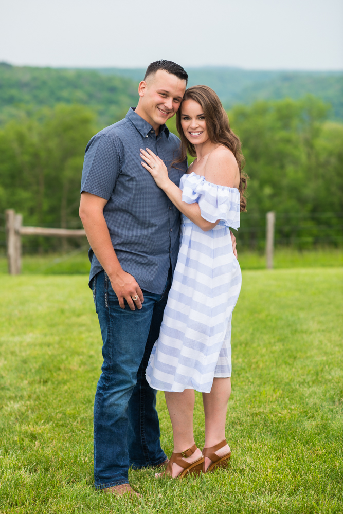 country engagement photos