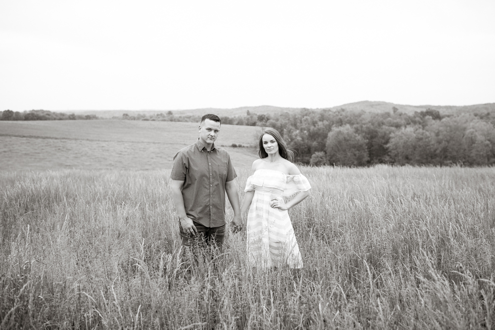 country engagement photos