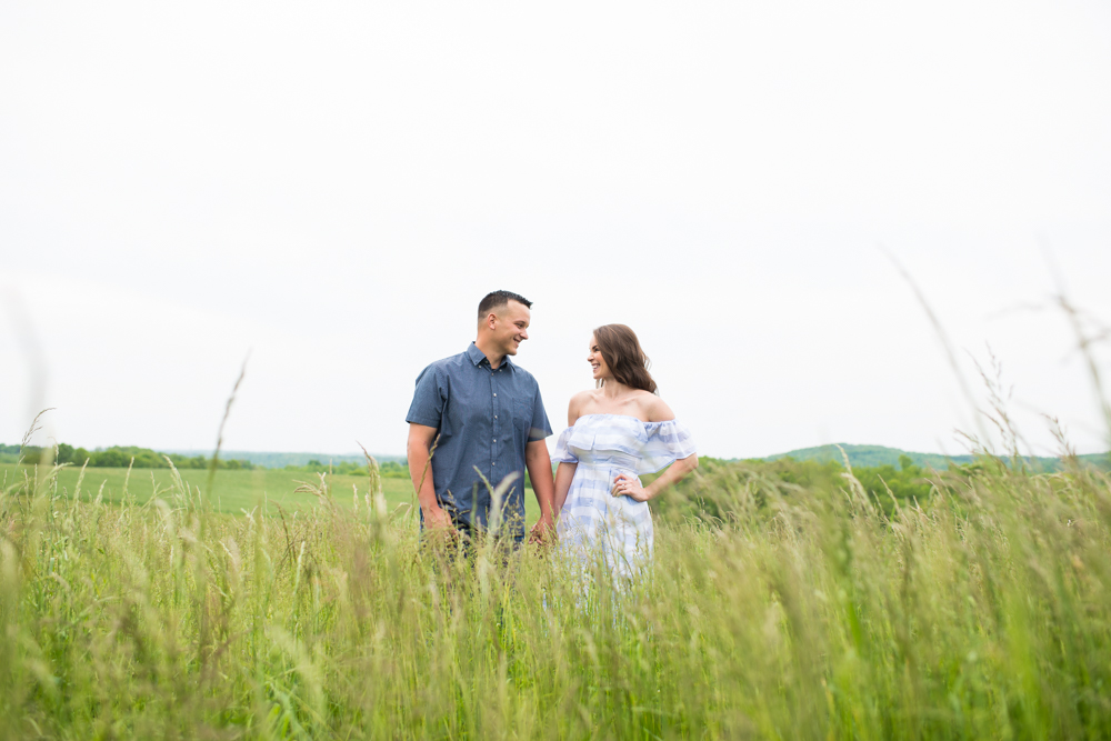 country engagement photos