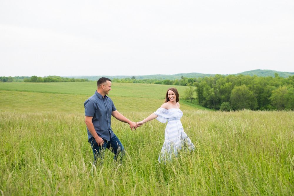 country engagement photos