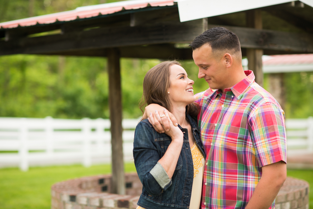 country engagement photos