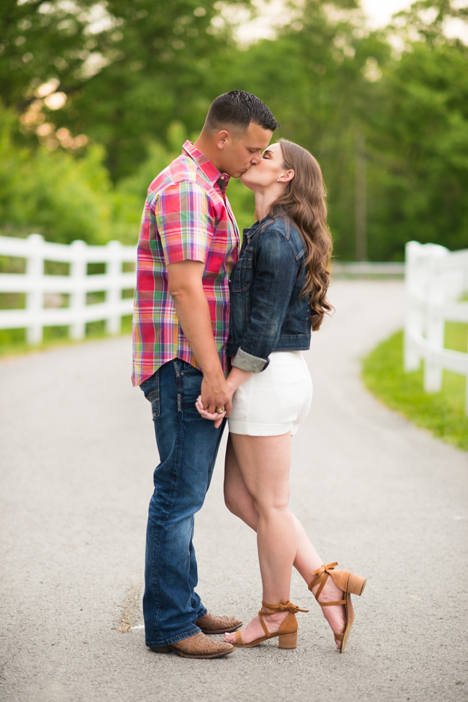 country engagement photos