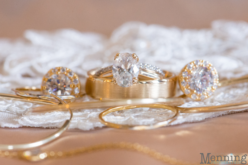 classic ivory and gold wedding