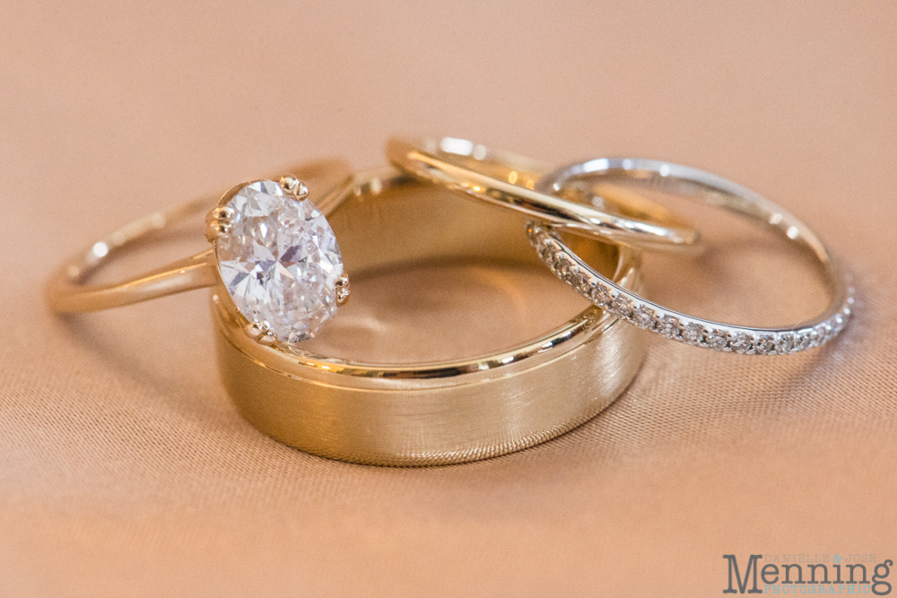 classic ivory and gold wedding