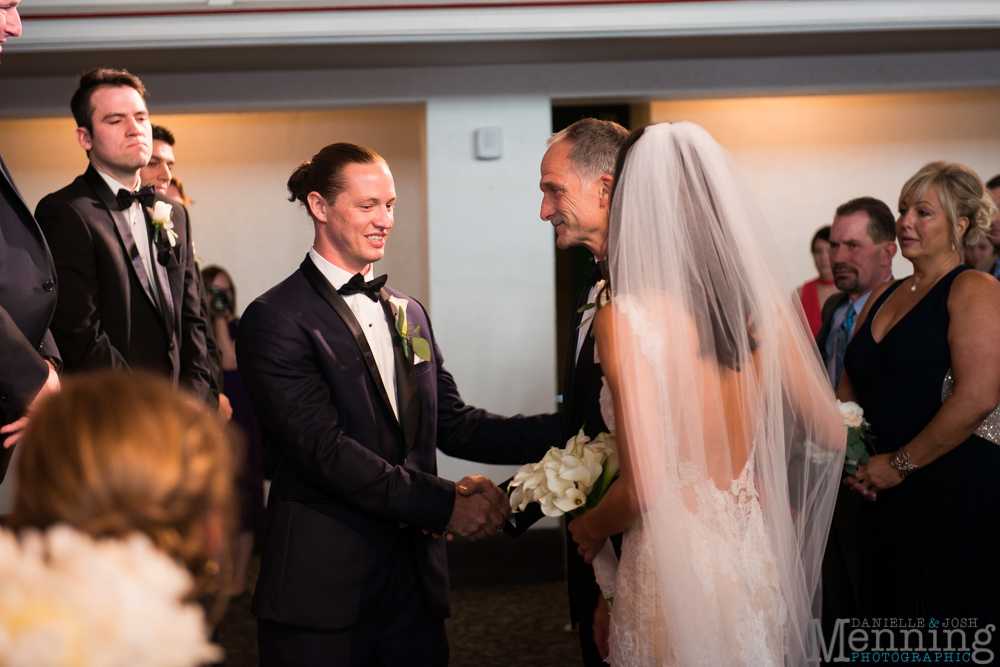 classic ivory and gold wedding