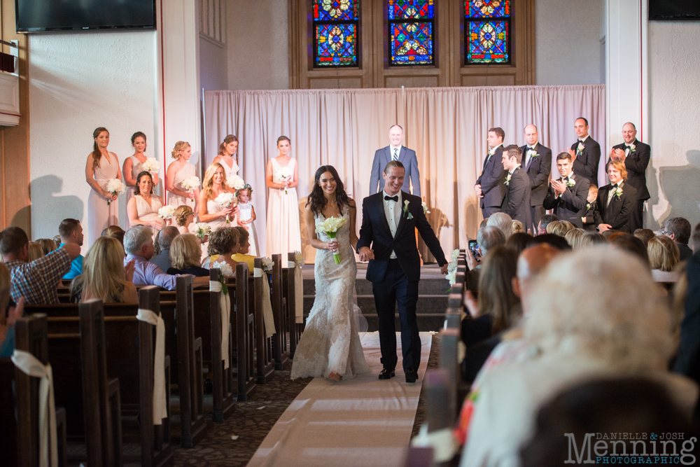 classic ivory and gold wedding