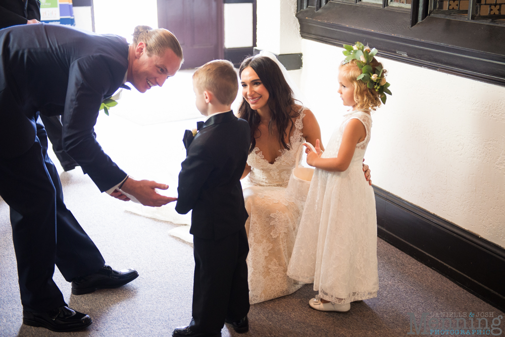 classic ivory and gold wedding