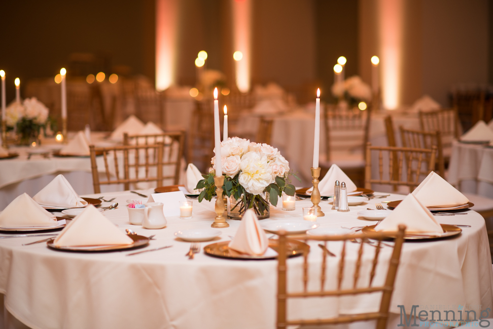 classic ivory and gold wedding