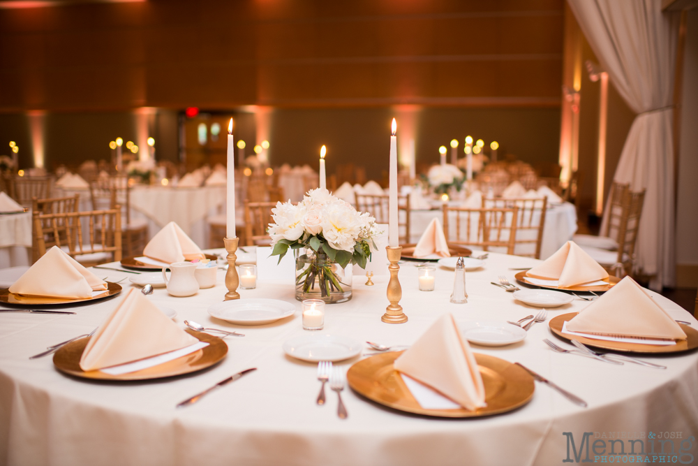 classic ivory and gold wedding