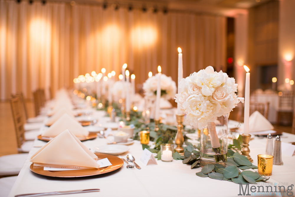 classic ivory and gold wedding