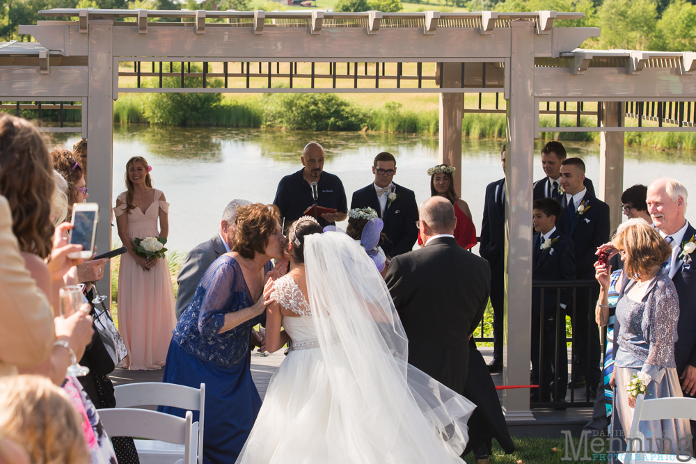 backyard wedding Columbiana Ohio