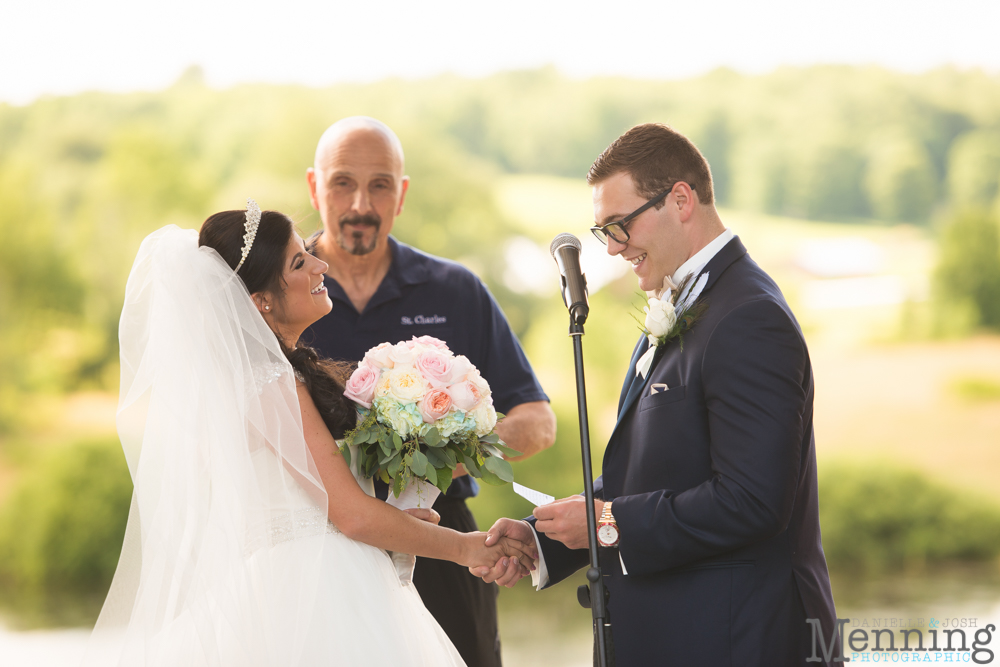 backyard wedding Columbiana Ohio