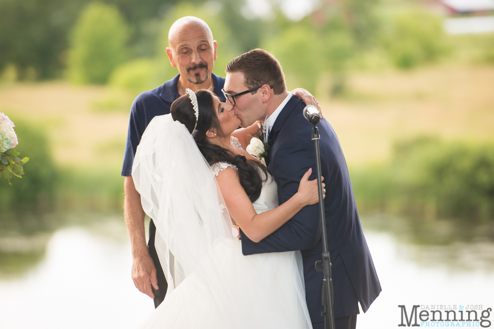 backyard wedding Columbiana Ohio