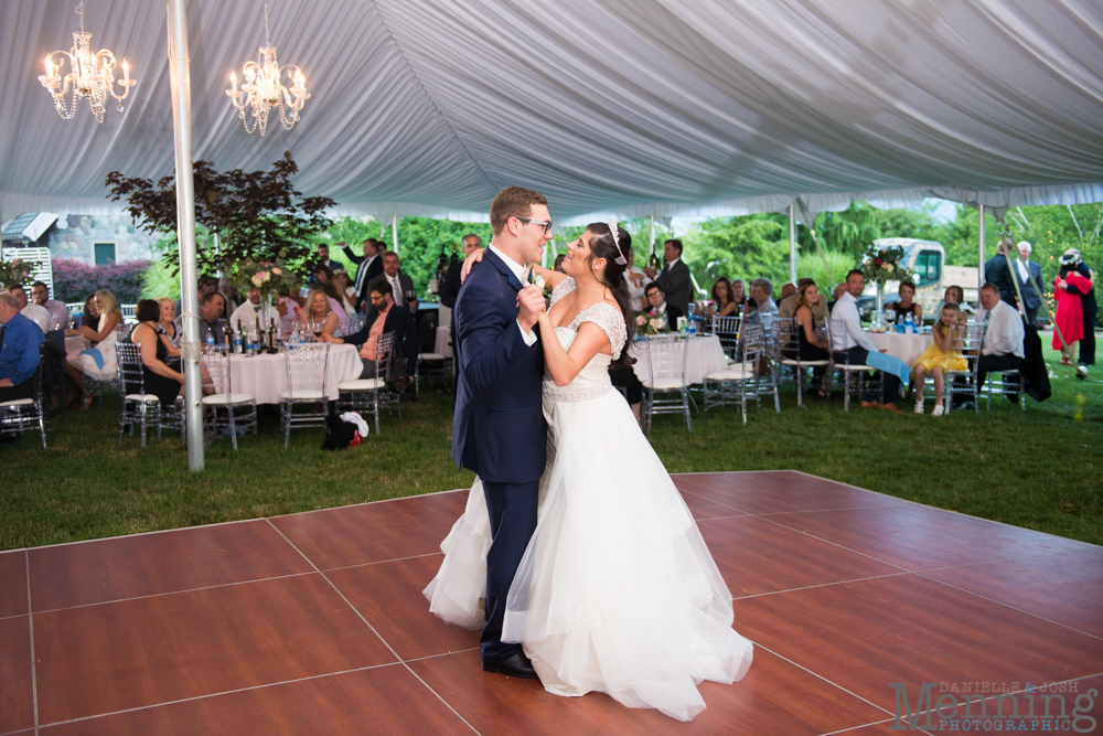 backyard wedding Columbiana Ohio