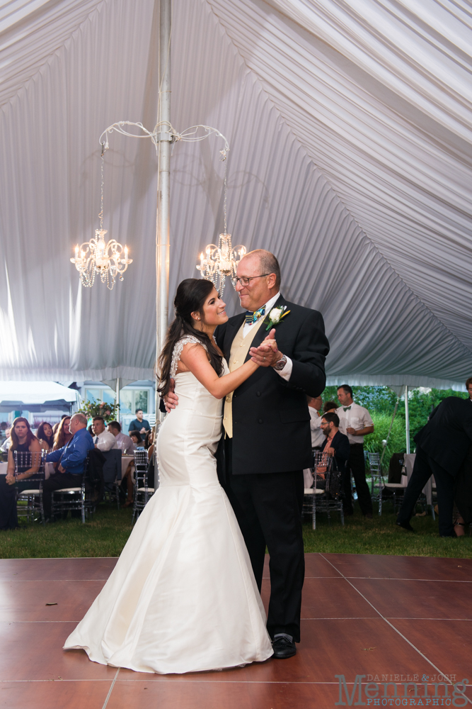 backyard wedding Columbiana Ohio