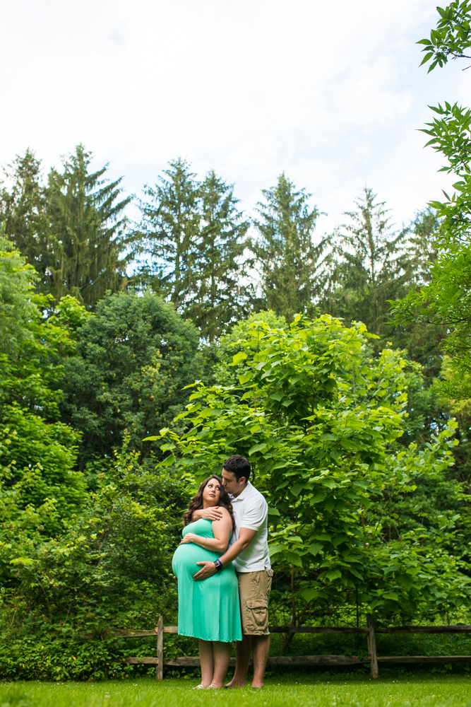 maternity photo session in Mill Creek Park Youngstown Ohio