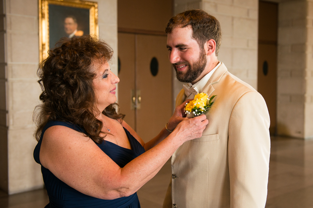 Stambaugh Auditorium wedding