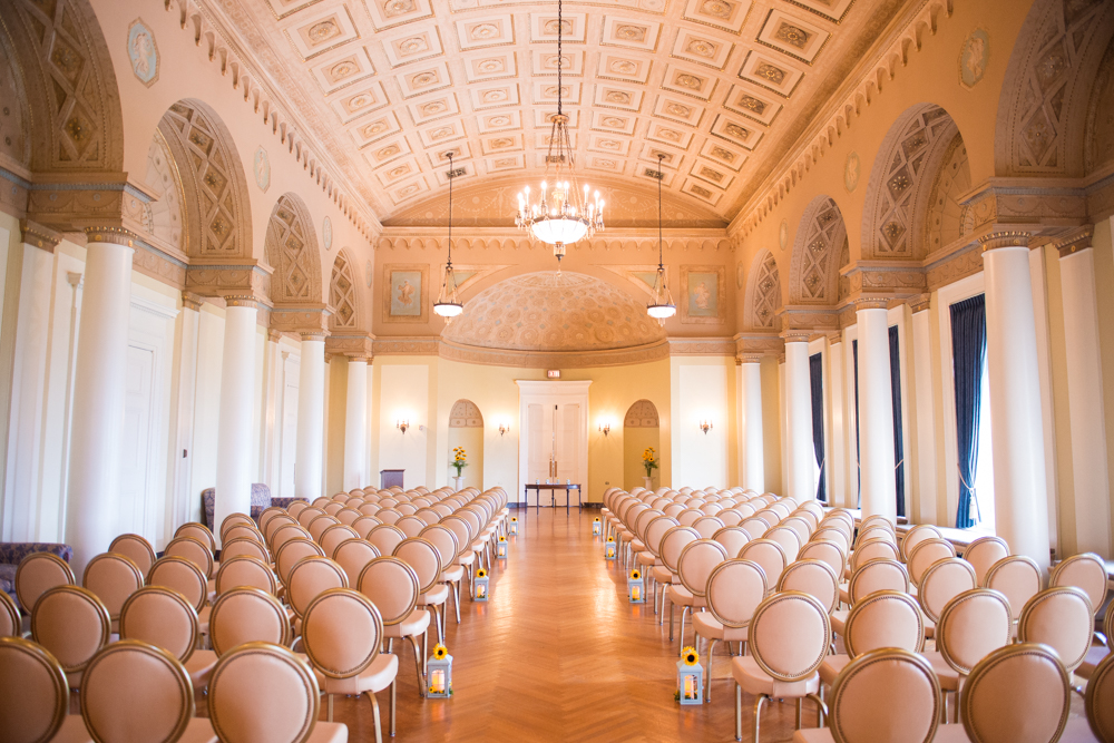 Stambaugh Auditorium wedding