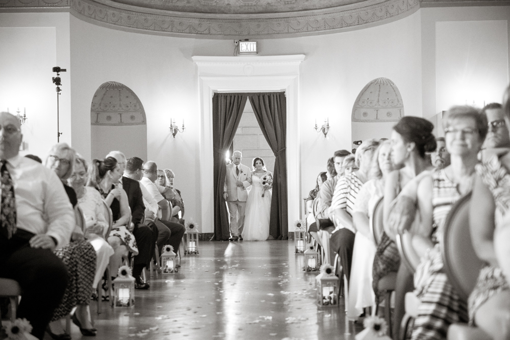 Stambaugh Auditorium wedding