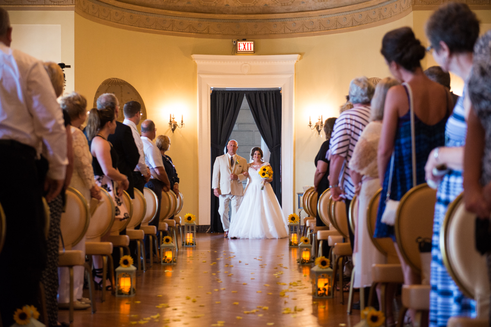 Stambaugh Auditorium wedding