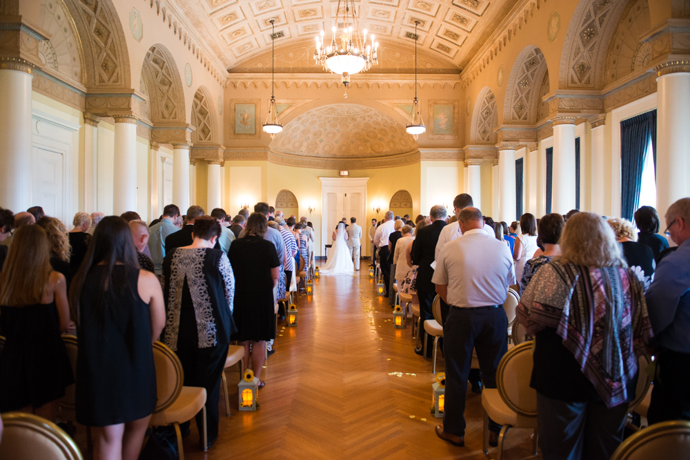 Stambaugh Auditorium wedding