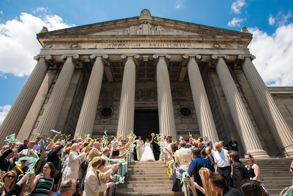 Stambaugh Auditorium wedding