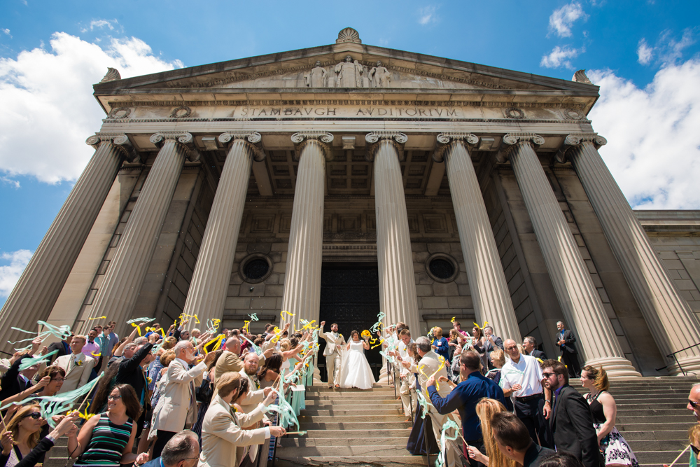 Stambaugh Auditorium wedding