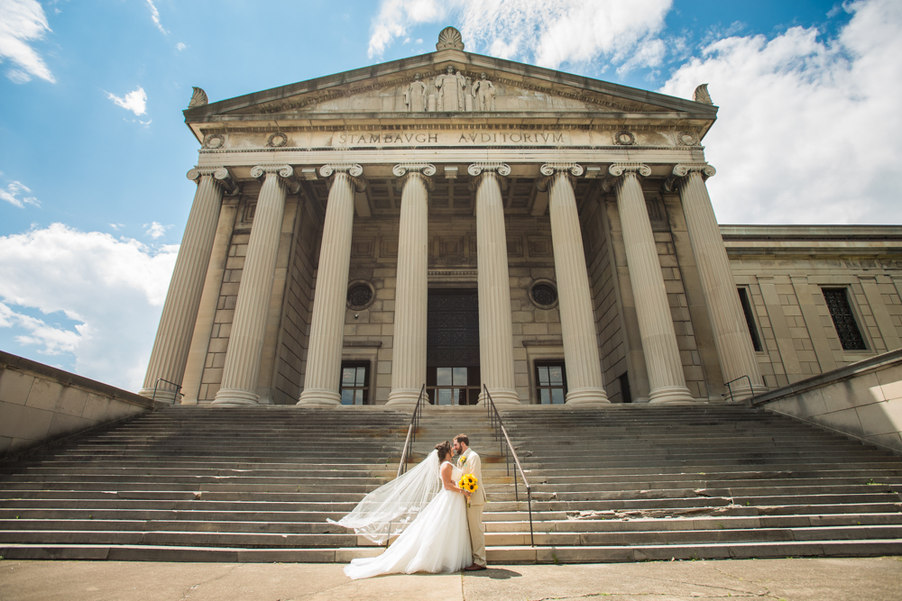 Stambaugh Auditorium wedding