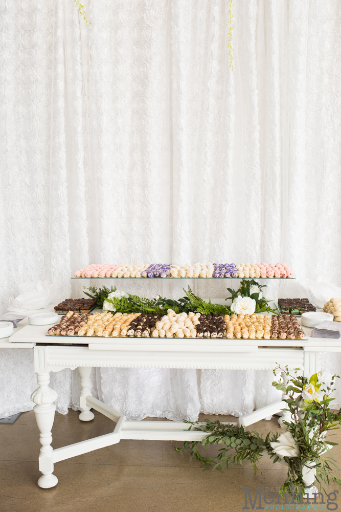 Youngstown, Ohio black tie wedding DeYor Powers Auditorium