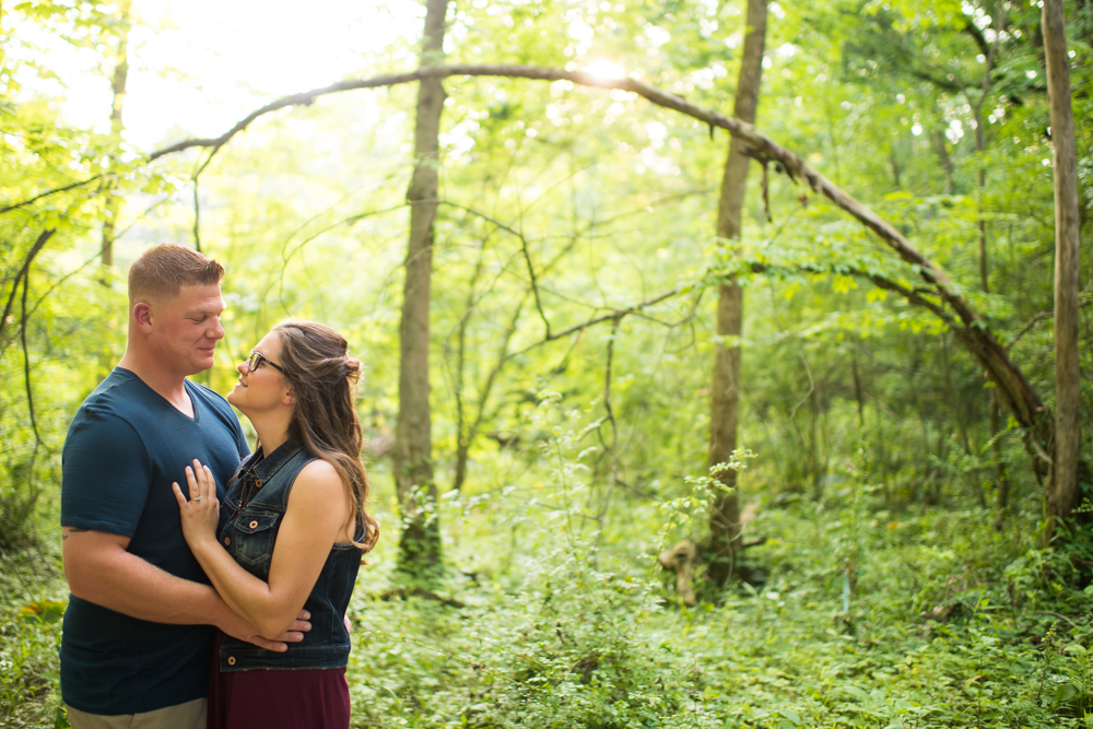 Poland, Ohio engagement photos